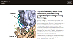 Desktop Screenshot of molecularlogix.com